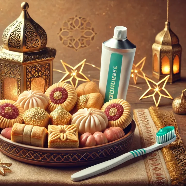 أضرار الحلويات على الأسنان في عيد الفطر وكيفية الوقاية