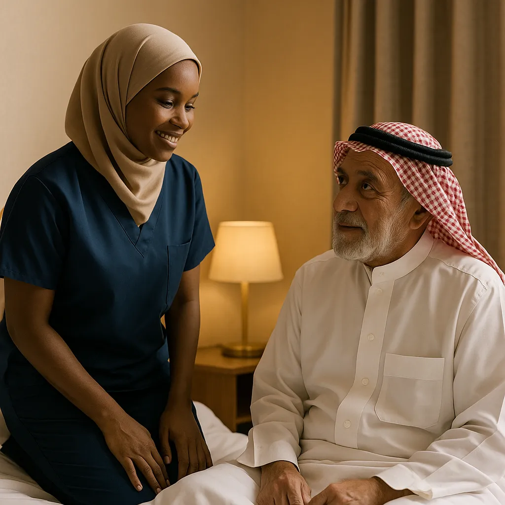 الإقامة التمريضية للحجاج: رعاية متخصصة لأصحاب الأمراض المزمنة وذوي الاحتياجات الخاصة