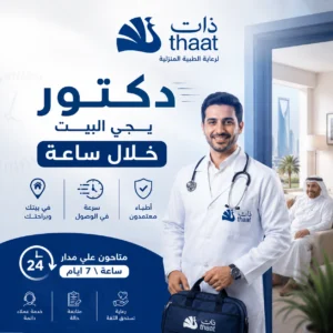 دكتور يجي البيت في السعودية
